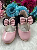 Sapatilha Rosa com Estilo Clássico para Meninas