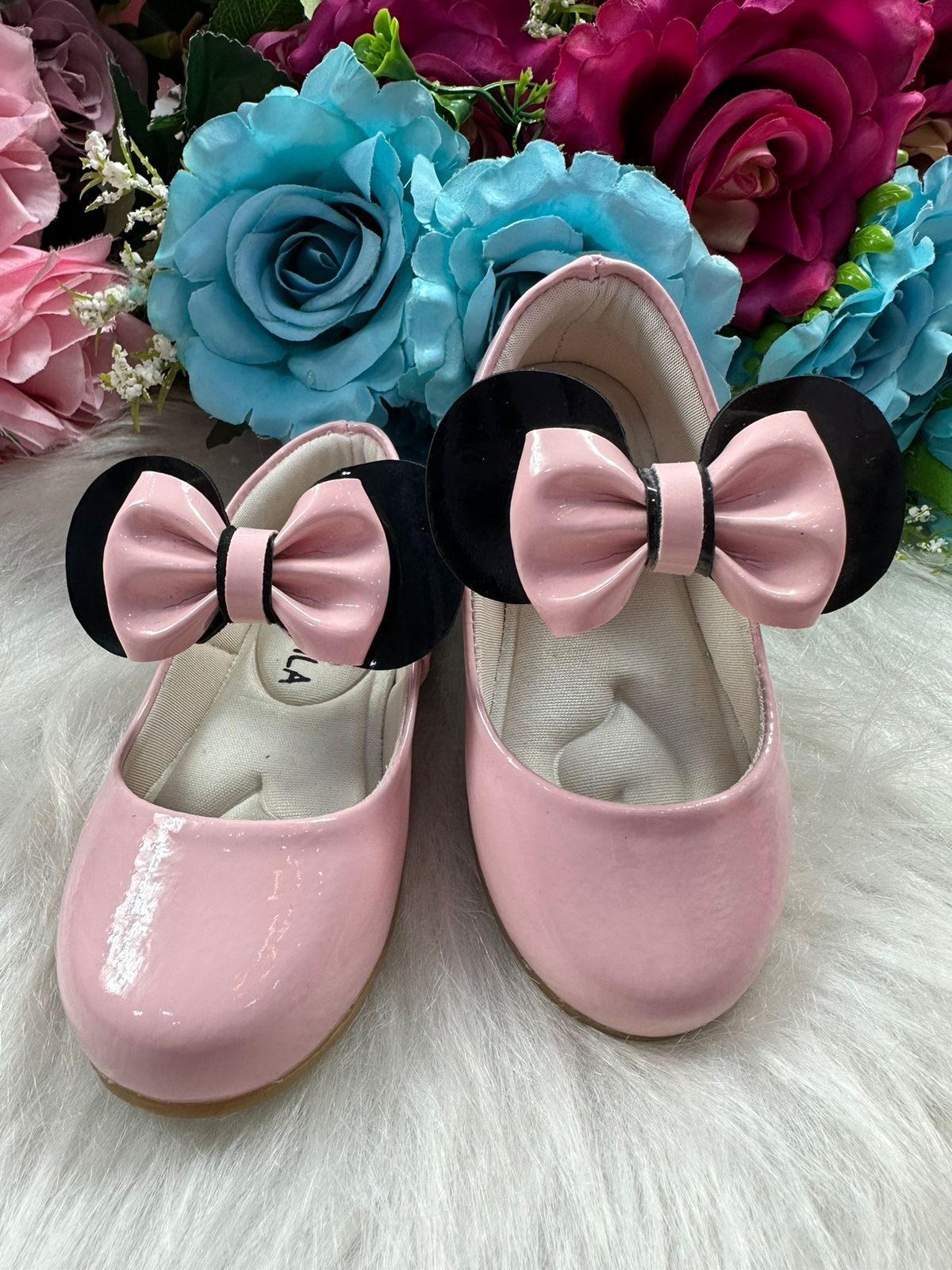 Sapatilha Rosa com Estilo Clássico para Meninas