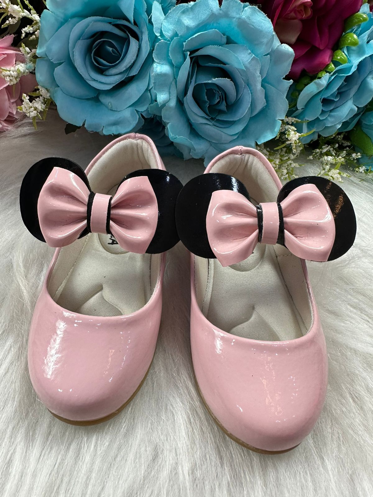 Sapatilha Rosa com Estilo Clássico para Meninas