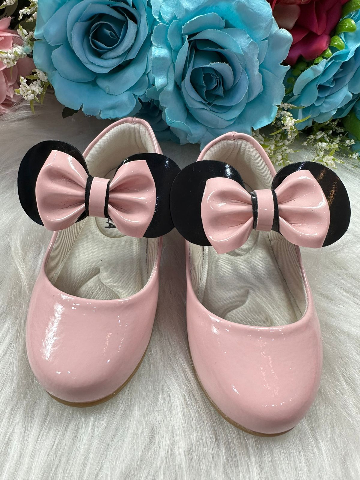 Sapatilha Rosa com Estilo Clássico para Meninas