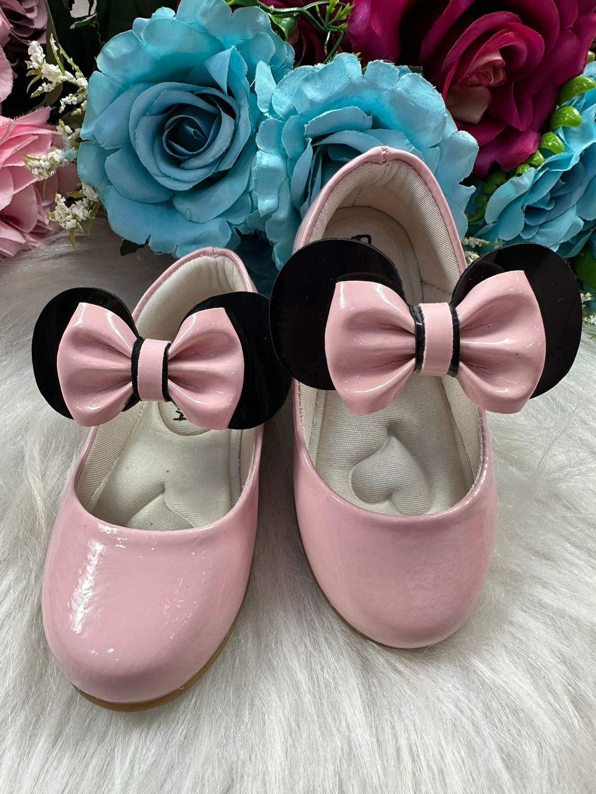 Sapatilha Rosa com Estilo Clássico para Meninas