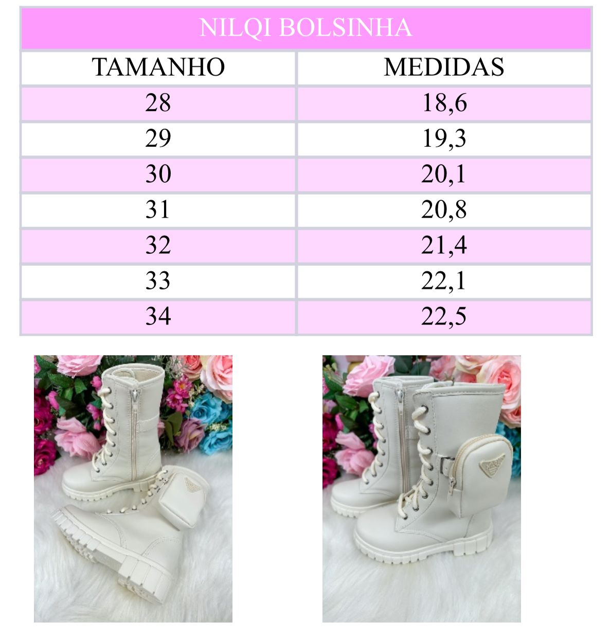 Bota Infantil Onix com Bolsinha para Estilo e Conforto