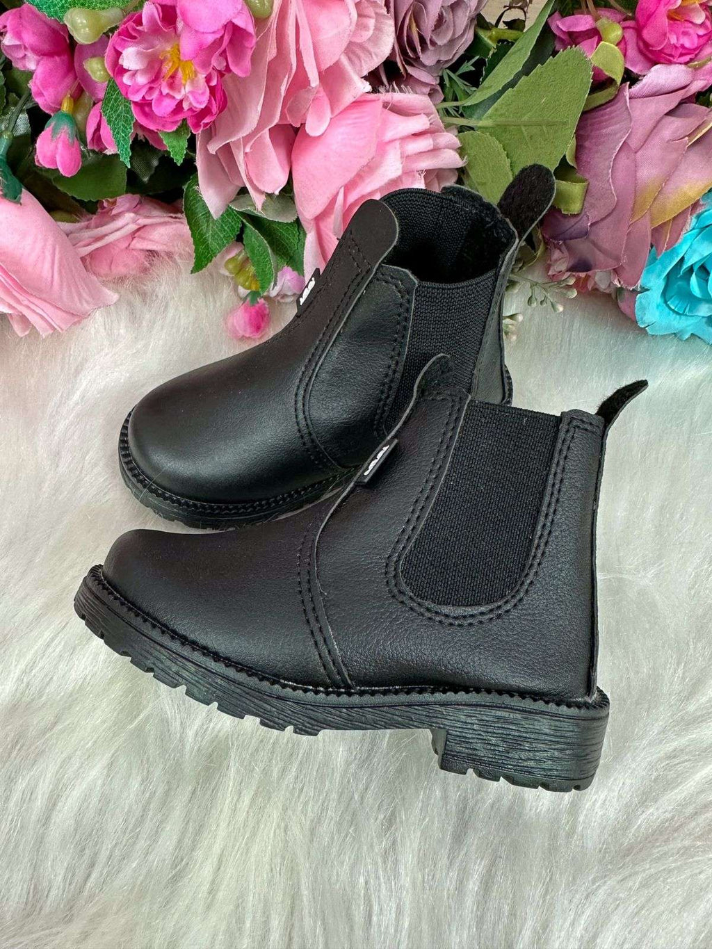 Bota Infantil Confortável em Preto