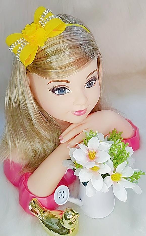 Faixa Belli Amarelo Laço