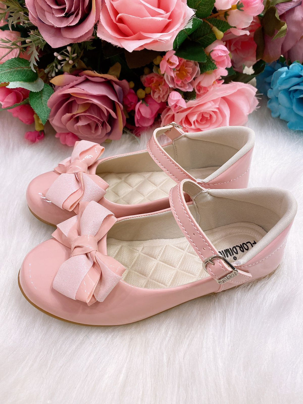 Sapatilha Rosa Bebê Estilo Clássico Confortável para Passeios e Festas