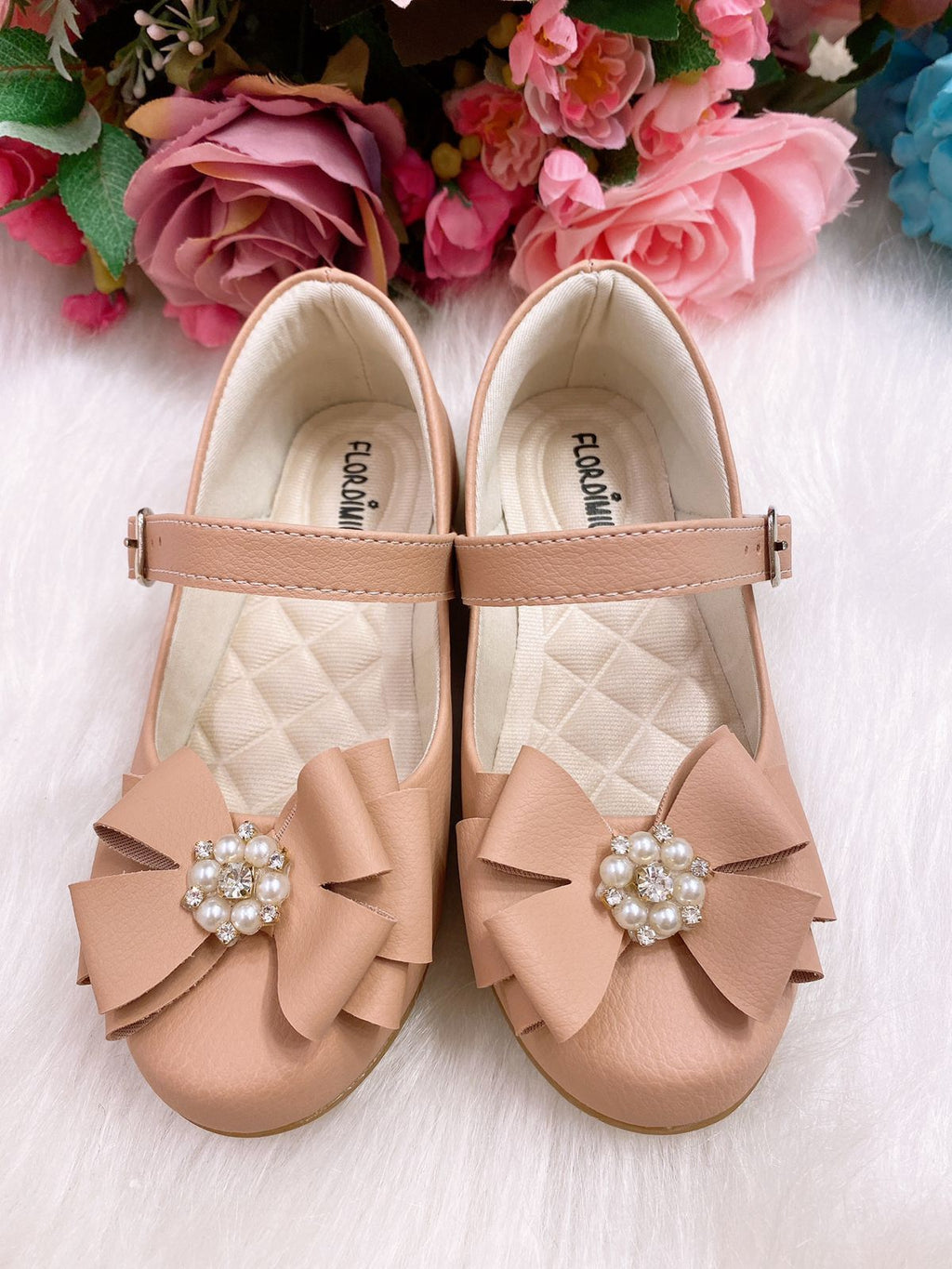 Sapatilha Nude Fosca para Meninas com Estilo Clássico