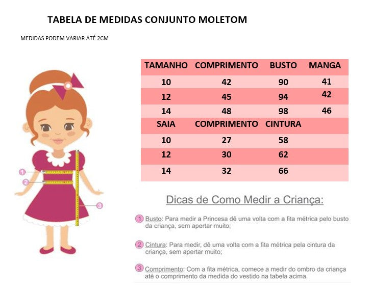 Conjunto de Moletom Flanelado Cropped e Saia Marfim com Poá Lilás para Crianças de 4 a 8 Anos