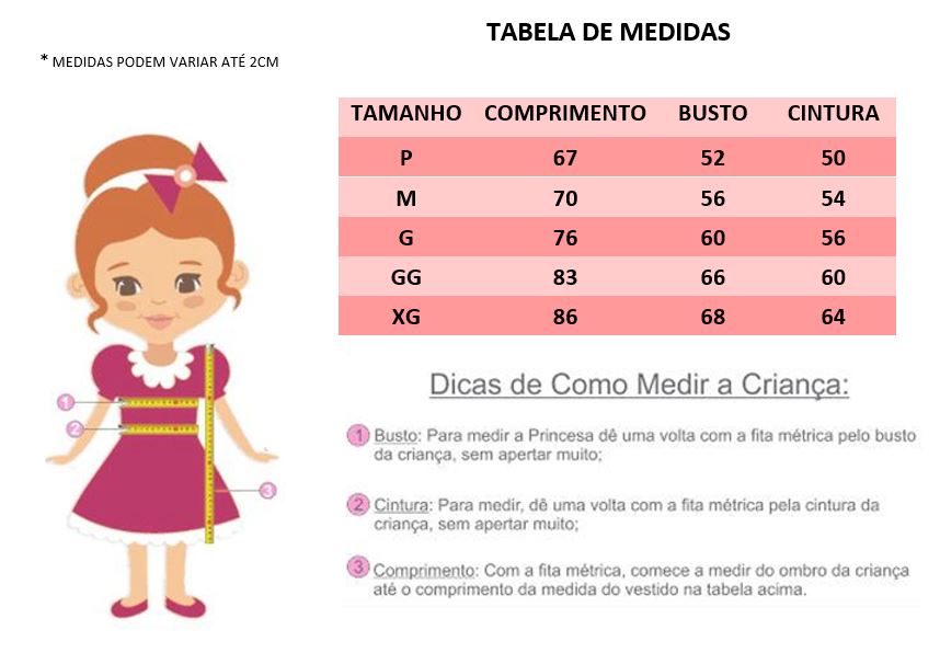 Vestido Infantil Isabela Para Festas de Princesa