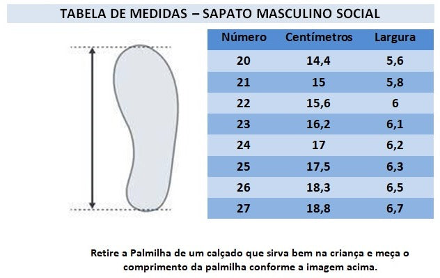Sapatinho Social Infantil Preto de Verniz com Fivela