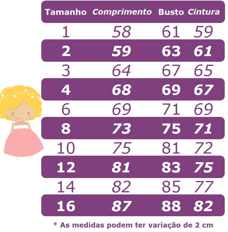Vestido Infantil Azul com Saia de Organza e Busto Decorado com Strass
