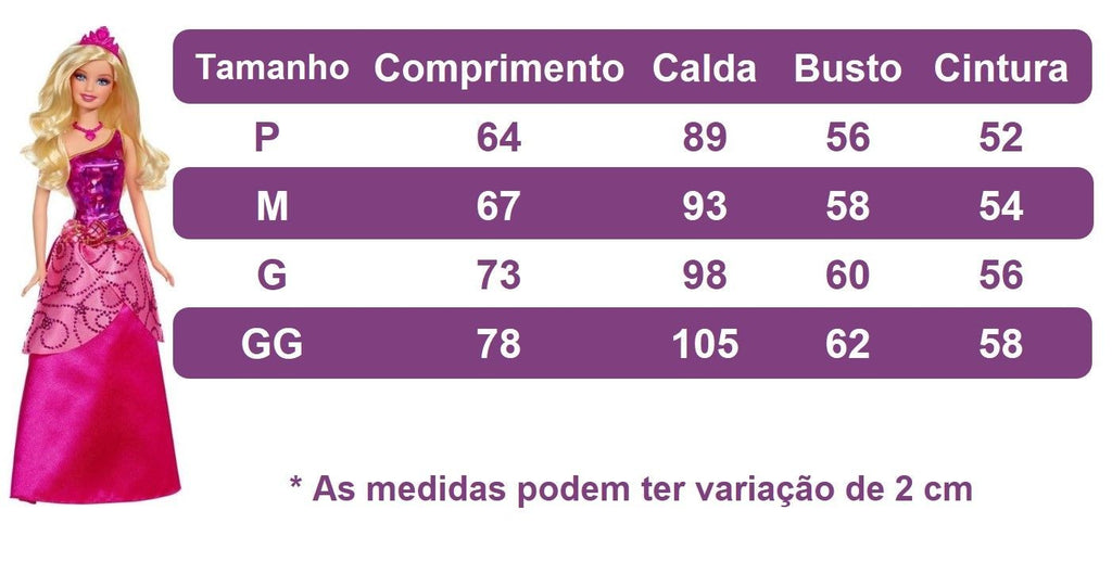 Fantasia Infantil Princesa Aurora Pink Com Tiara e Luva
