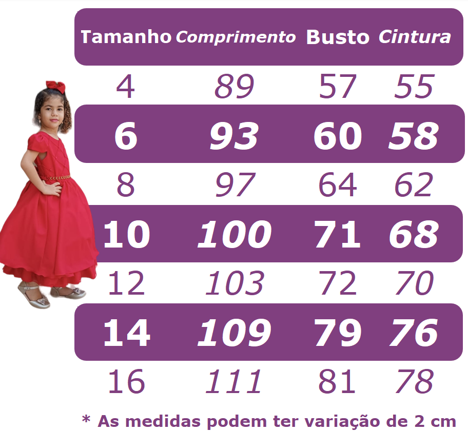 Vestido Longo Infantil Branco com Strass e Pérolas para Daminhas