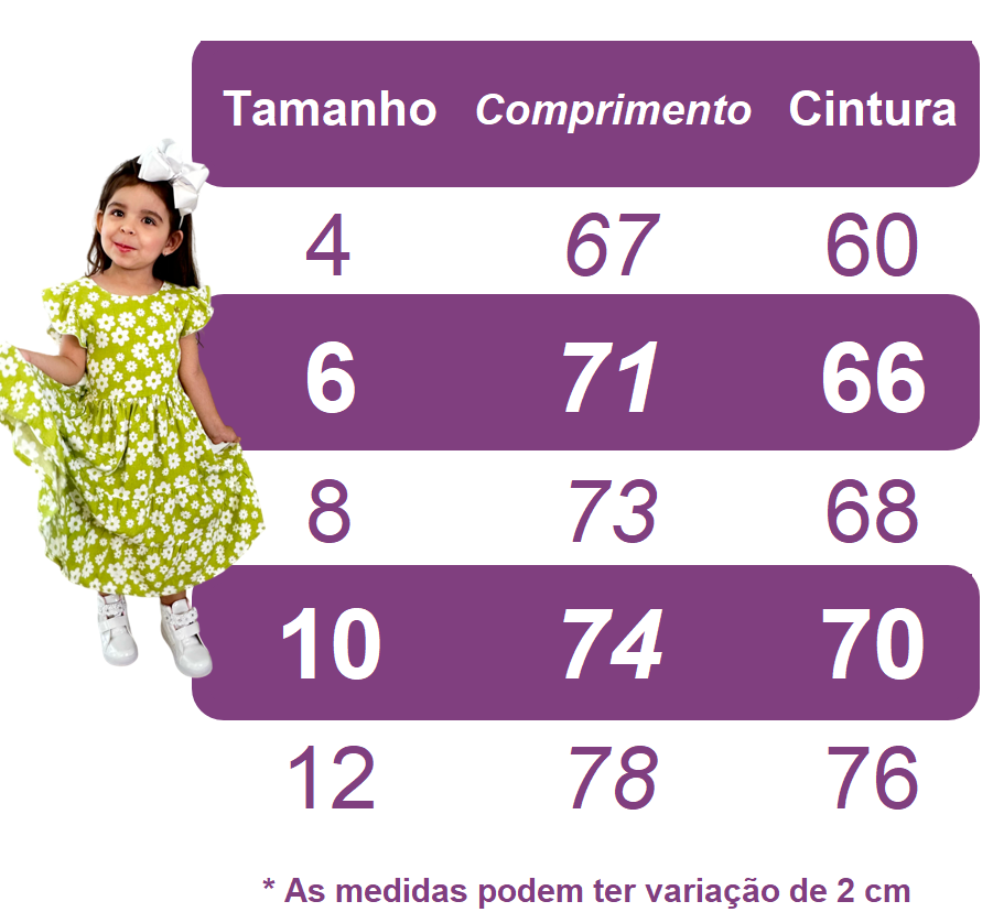 Vestido Infantil Verde Bandeira de Alça Casual Luxo