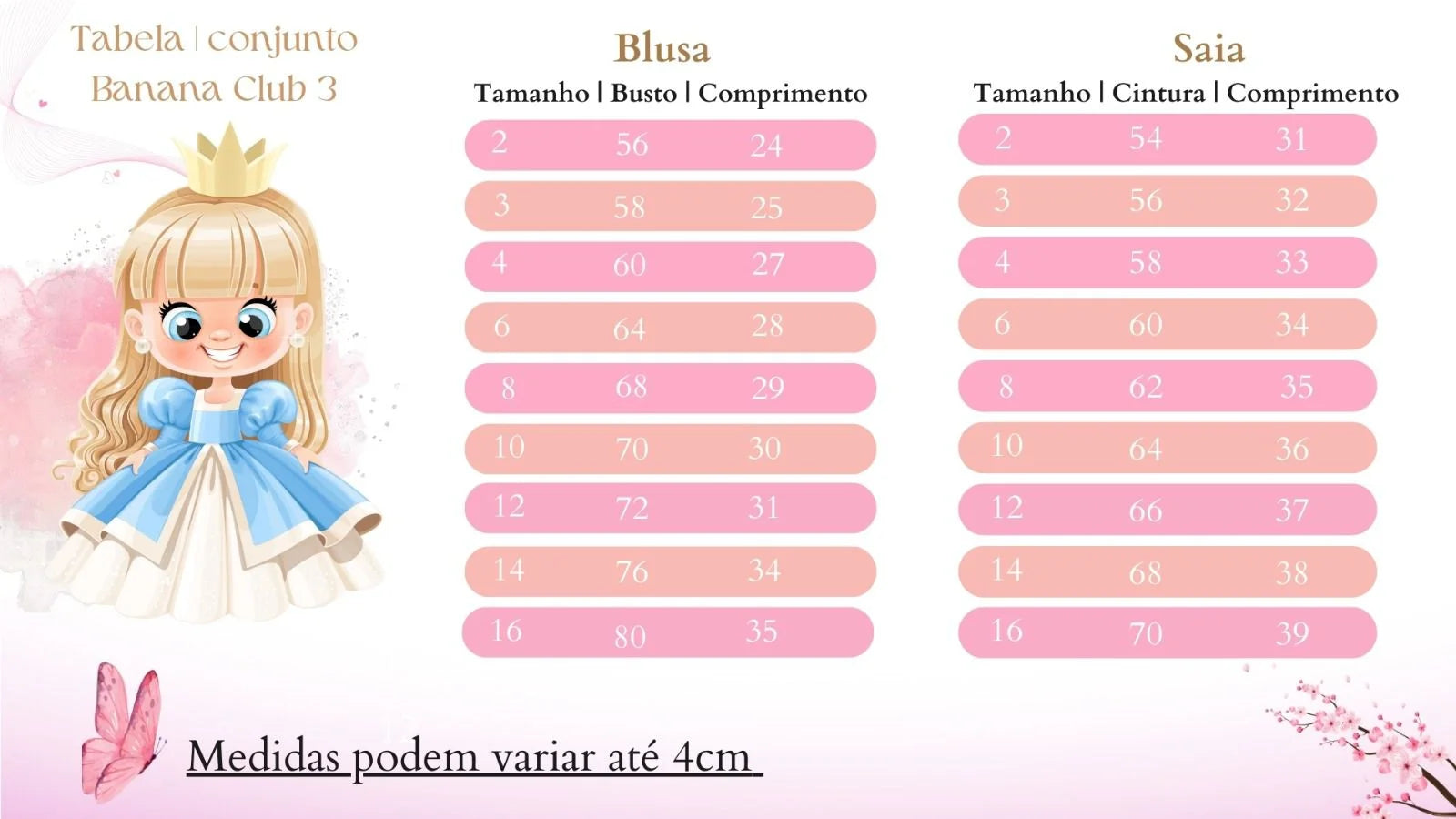 Conjunto Junino Luxo Gabriela Xadrez Pink em Tecido 100% Poliéster
