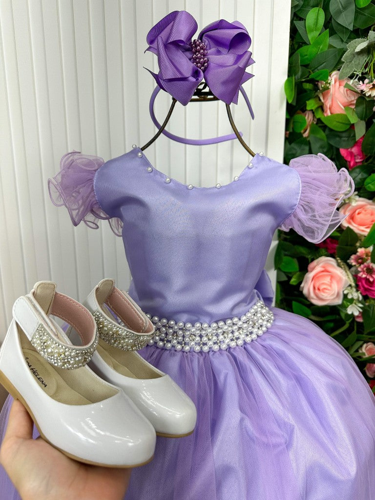 Vestido Marie Longo Amanda Lilas