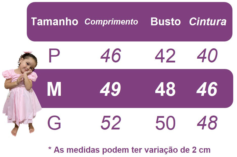 Vestido Amarelo para Bebê com Poá e Detalhes em Pérolas para Festas e Batizados