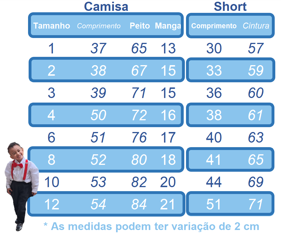 Conjunto Social Camisa Susp.Gravata e Short Preto