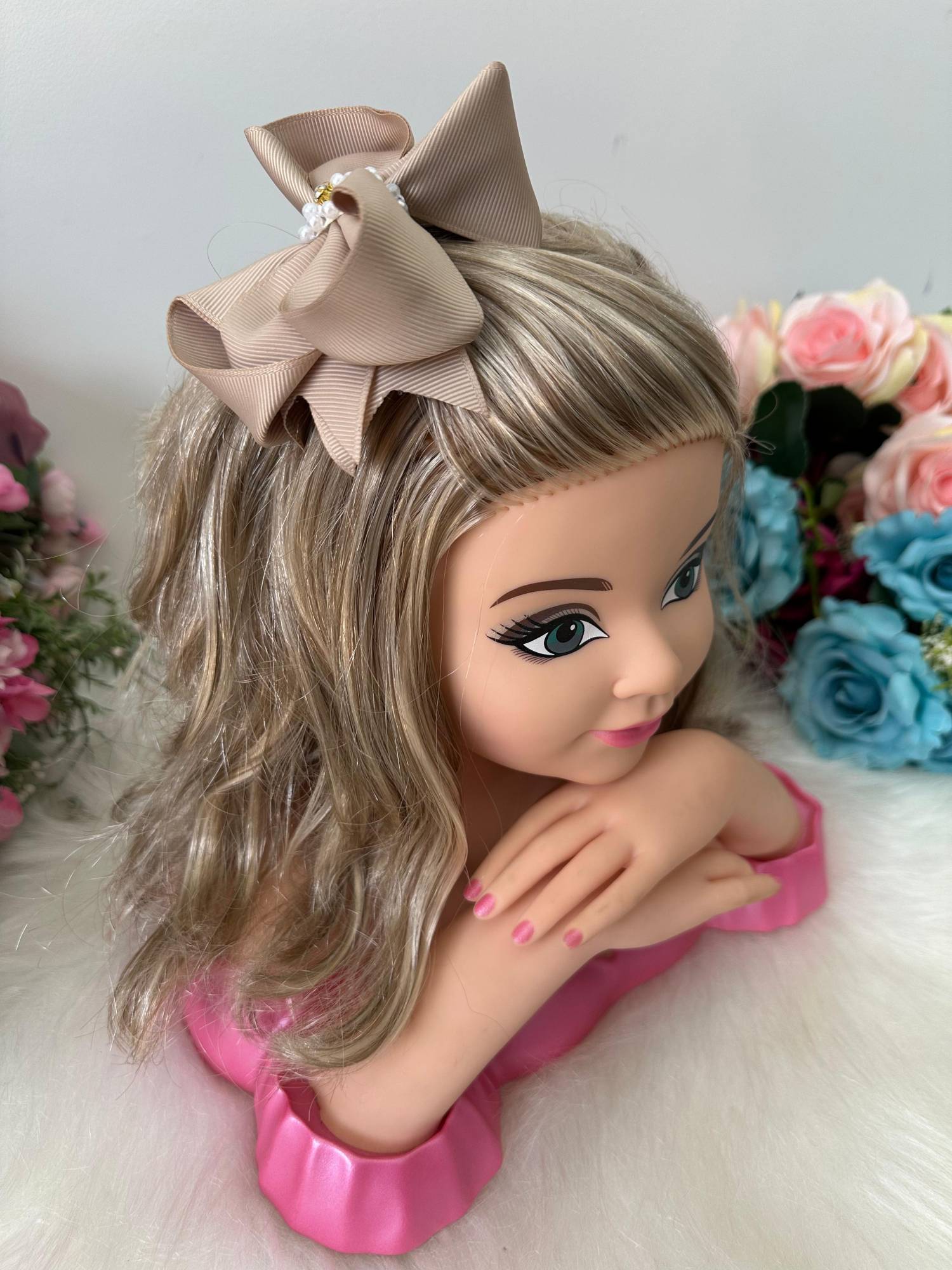 Laço Belli Strass Maria Alice Marfim