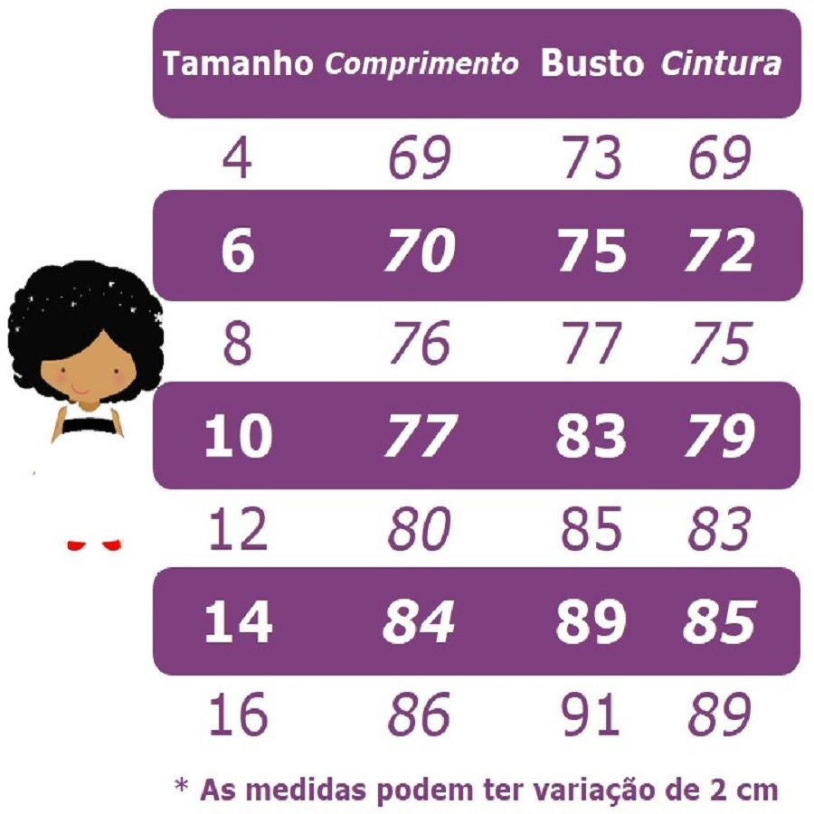 Vestido Infantil Xadrez Preto e Branco para Festa Primavera Verão