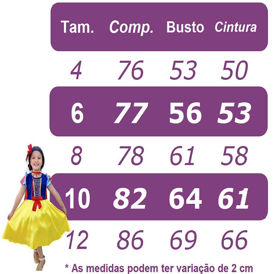 Vestido Infantil Renda Metalizada Dourada Branca de Neve