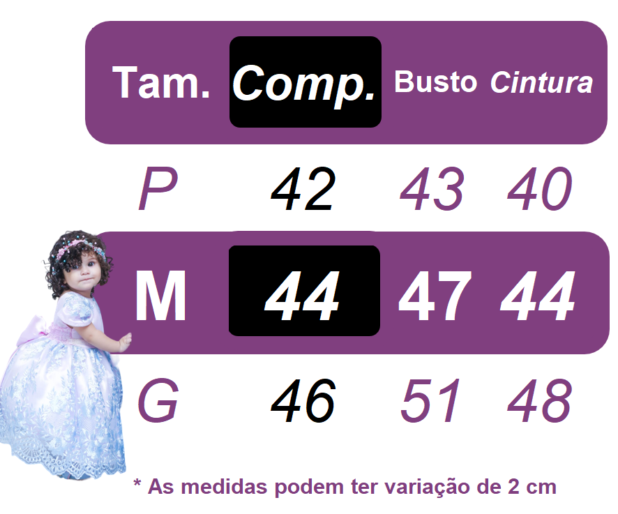 Vestido Infantil Pink com Pérolas para Batizados