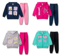 Conjunto Infantil Moletom Meninas Com Estampas 08 Peças Confortáveis