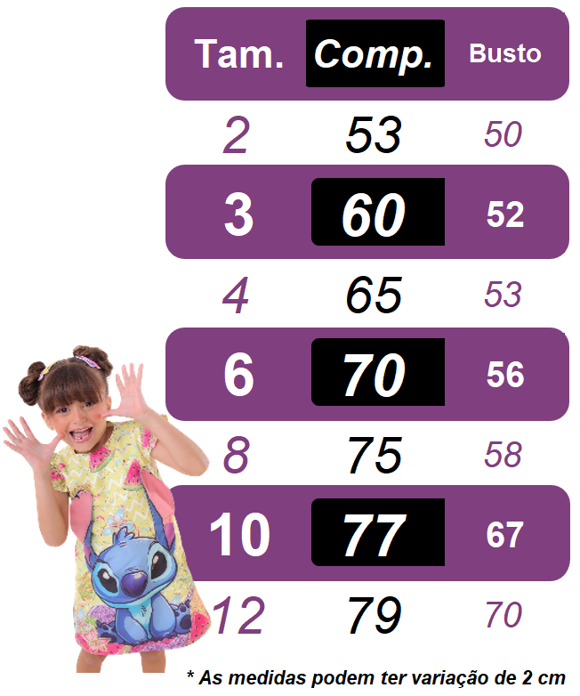 Vestido Infantil Azul Com Aplique do Stitch Tamanho 6