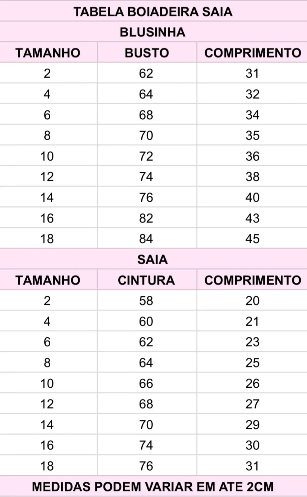 Conjunto Rosa Blogueirinha Boiadeira para Crianças