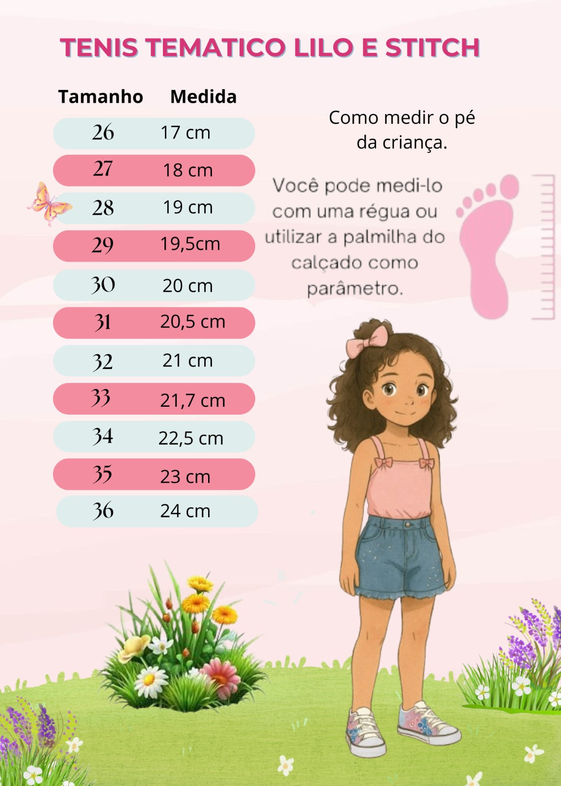 Tenis Tematico Lilo e Stitch