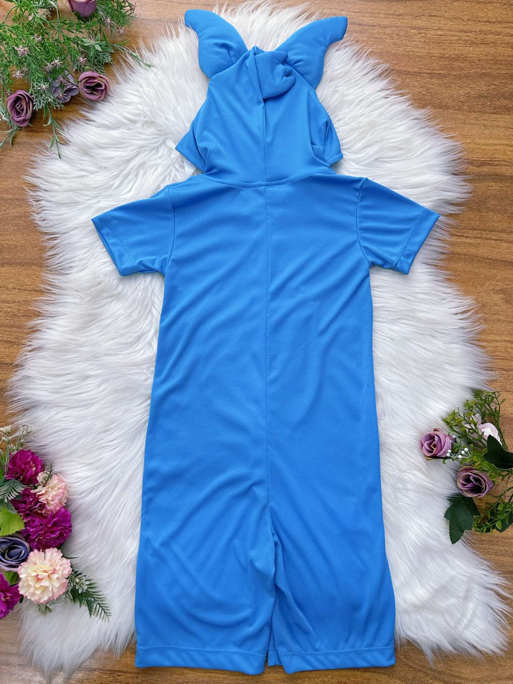 Fantasia Azul do Stitch Angel Lilo para Crianças