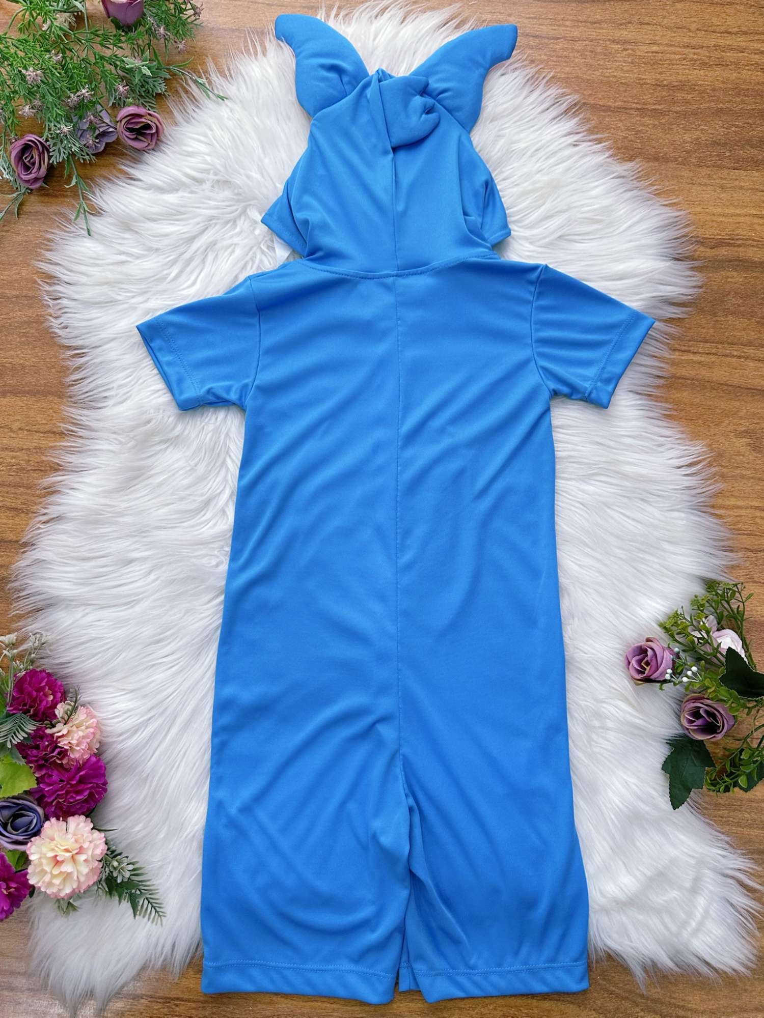 Fantasia Azul do Stitch Angel Lilo para Crianças