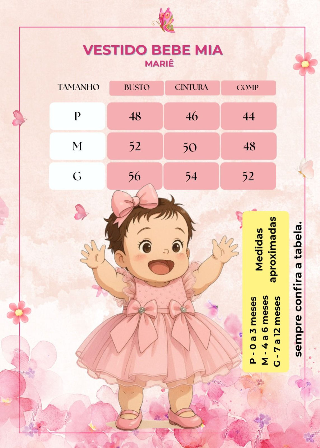Vestido Branco Infantil de Tecido Tafeta com Laço