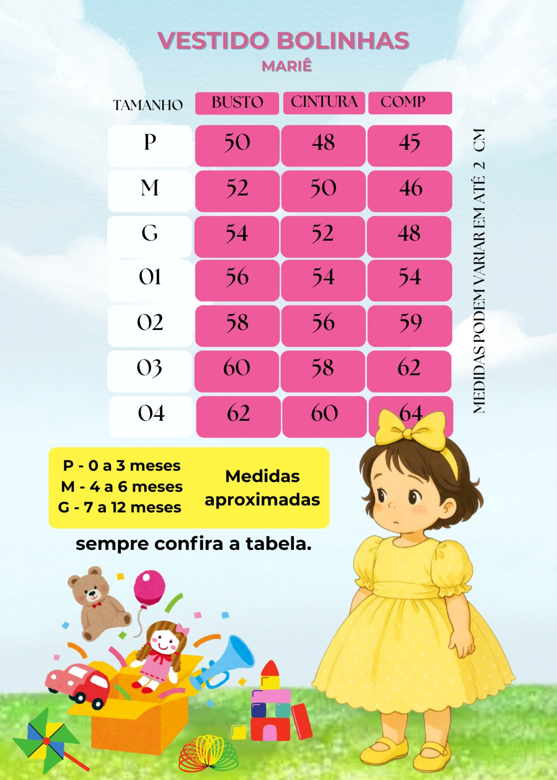 Vestido Lilás com Bolinhas e Laço para Crianças