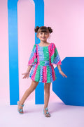Conjunto Infantil Blusinha e Saia Balonê Rosa