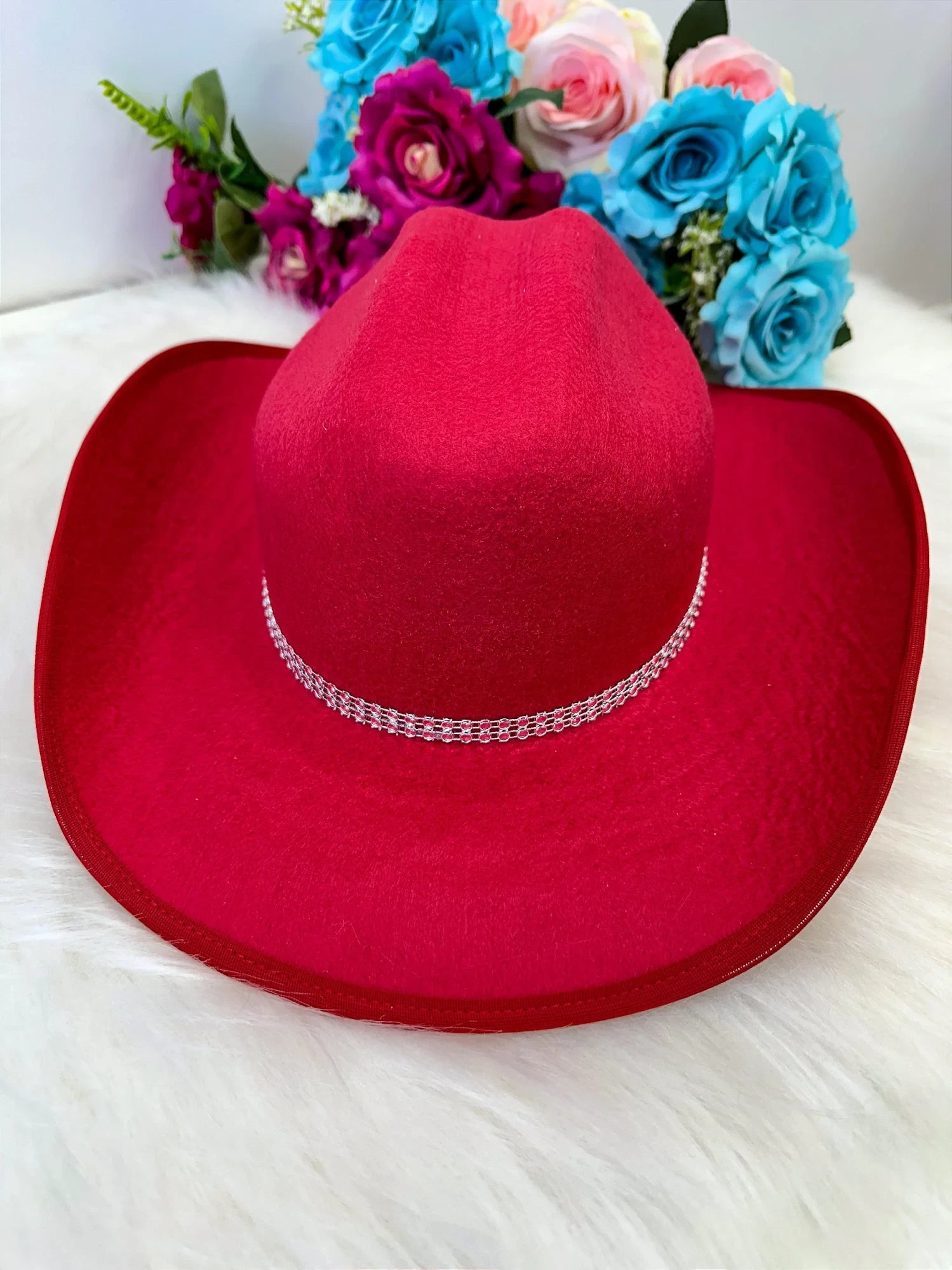 Conjunto Jeans Boiadeira com Chapéu e Franjas para Meninas