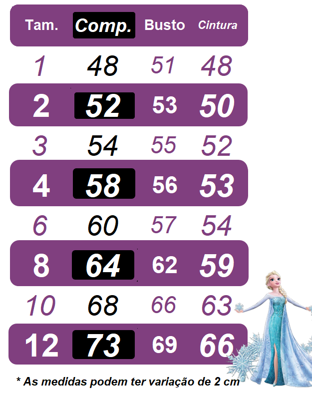 Vestido Infantil Frozen Princesas C/ Capa e Cinto de Pérolas
