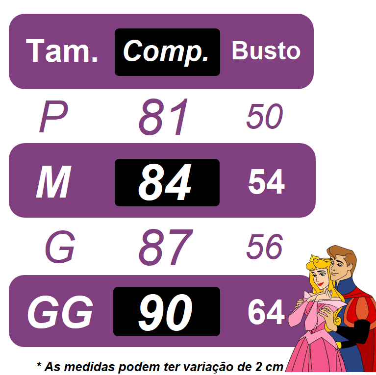 Fantasia Infantil Princesa Aurora com Luvas para Festas Luxuosas