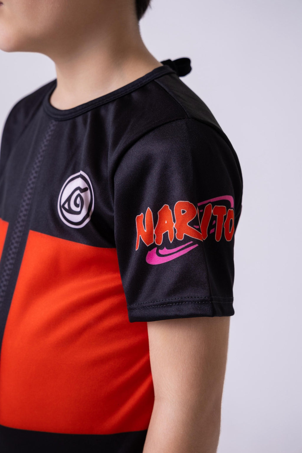 Fantasia Temática Naruto em Tecido Elenca Premium para Crianças