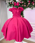 Vestido Pink de Alfaiataria 100% Poliéster para Crianças