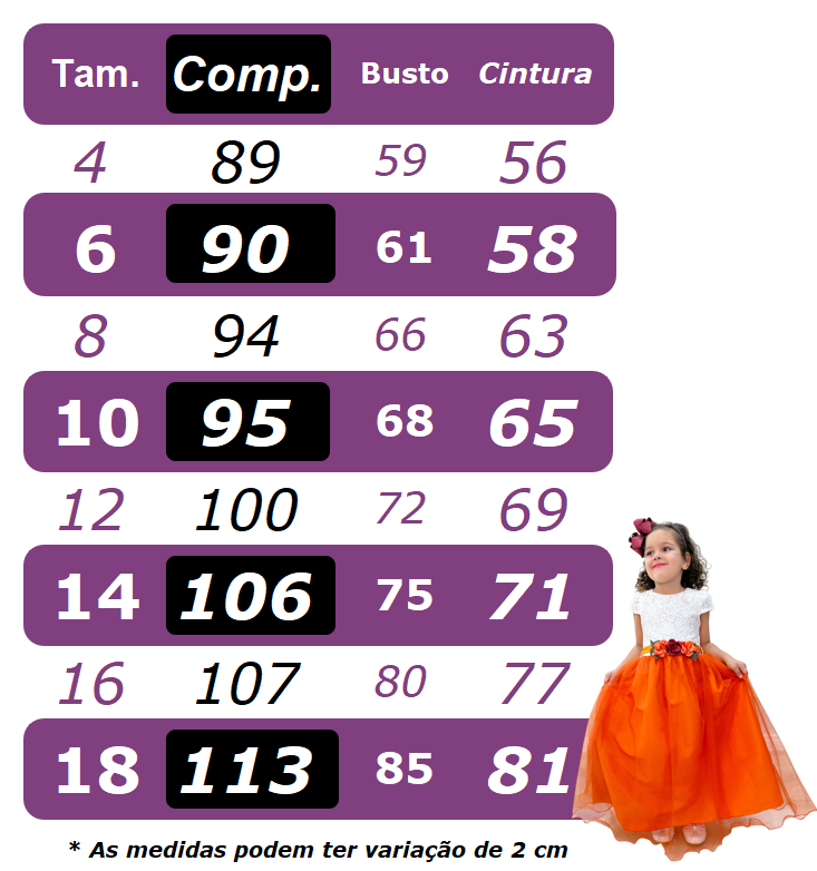 Vestido Infantil Longo Marsala Luxuoso para Daminhas de Casamento
