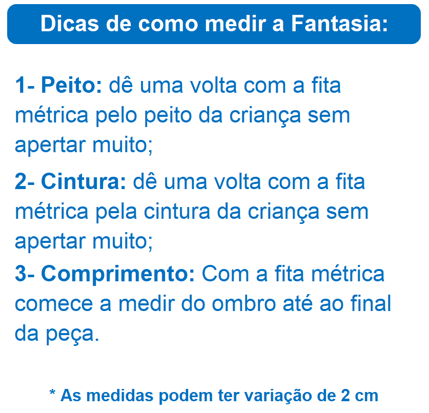 Fantasia Infantil de Pirata com Tapa Olho em Helanca e Poliéster