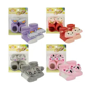 Meia para bebê Cores Sortidas 5cm