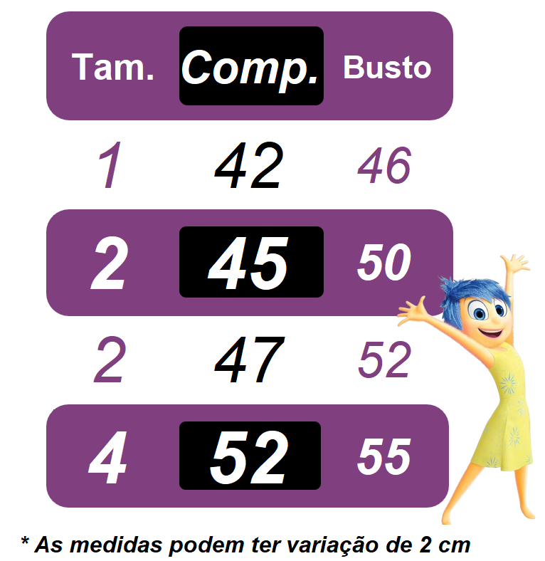 Vestido Infantil Trapézio Manga Flu-Flu em Tecido Lavável