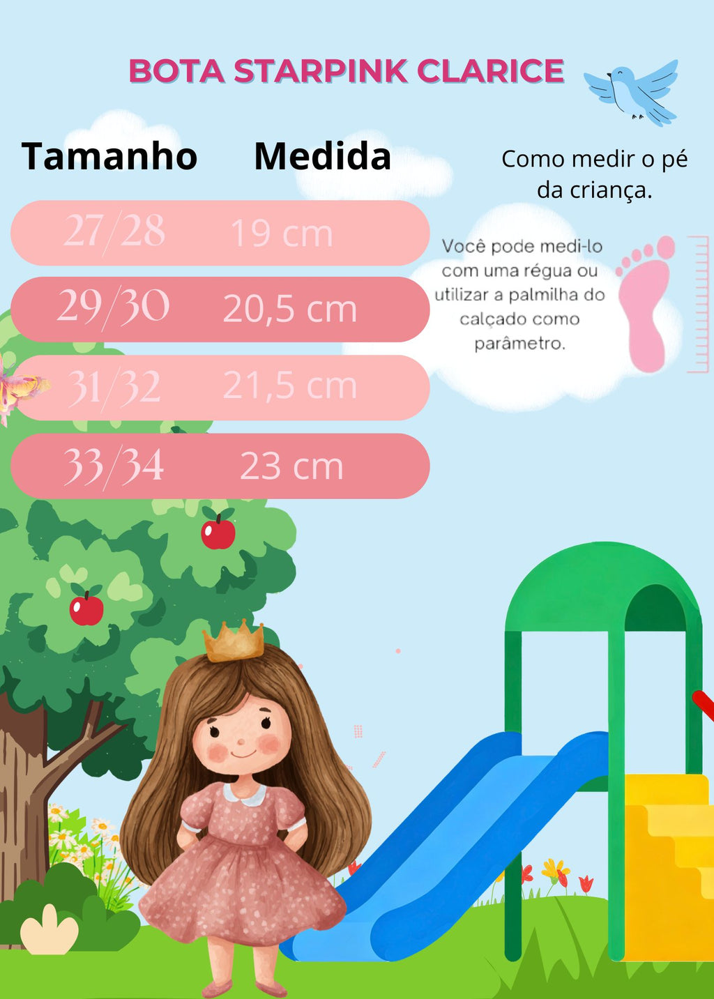 Bota Infantil Estilo Country Brilho e Atitude Preta