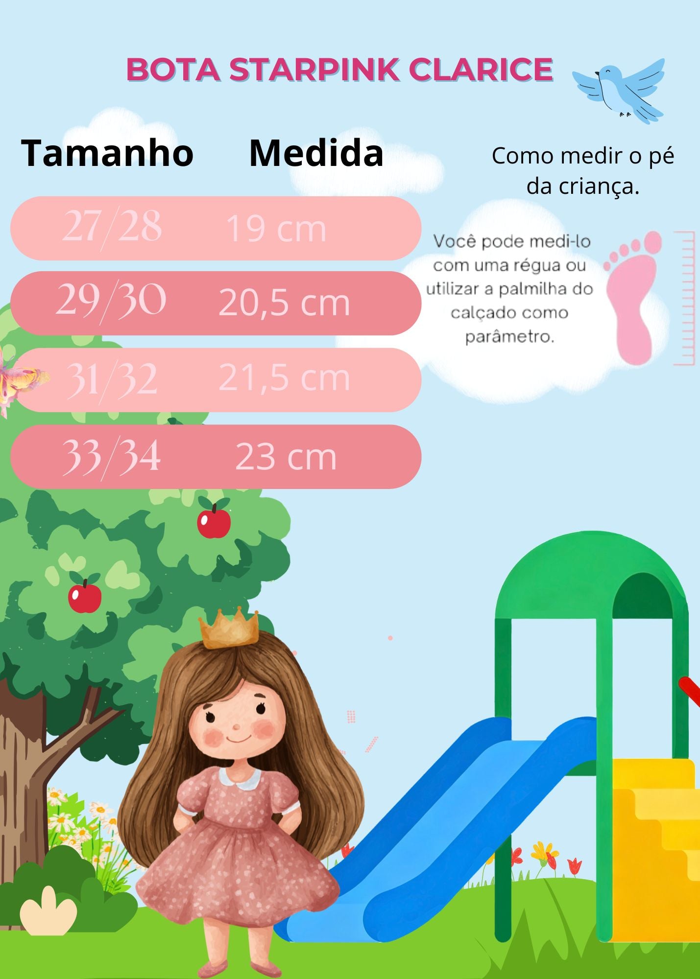 Bota Infantil Estilo Country Brilho e Atitude Preta