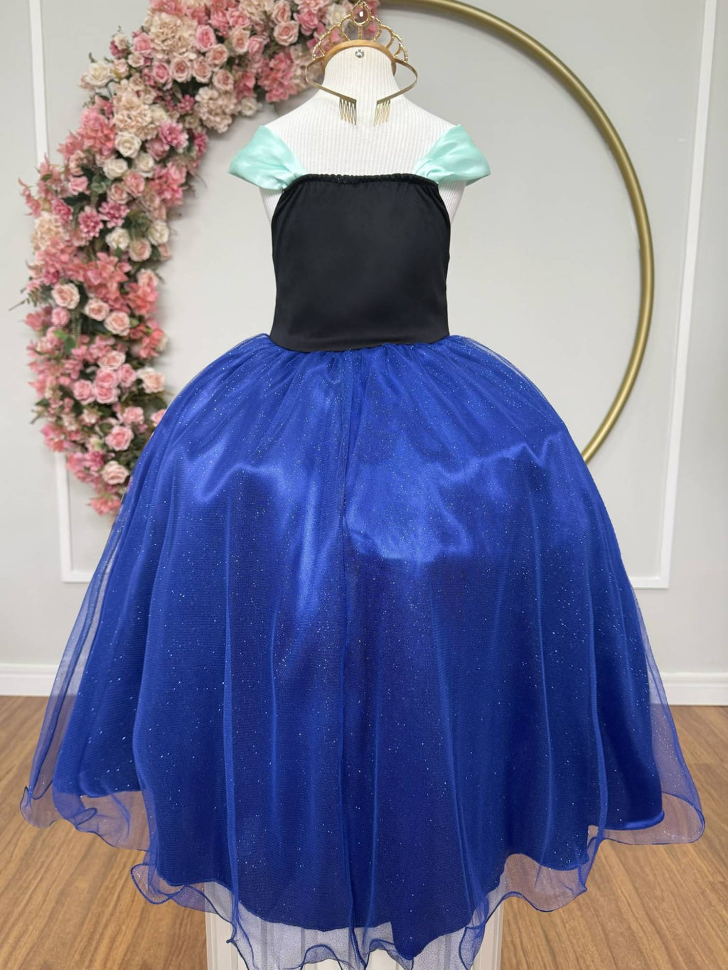Fantasia Infantil com Capa para Princesas em Luxo
